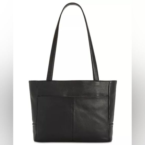 NWT Giani Bernini Nappa Classic Leather Tote, Created for Macy's - Picture 4 of 10